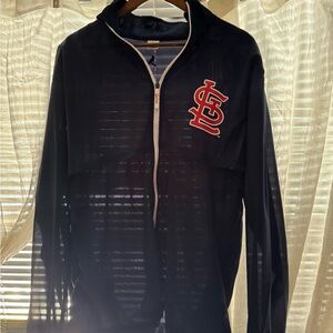 MLB Black and Red Women's Top